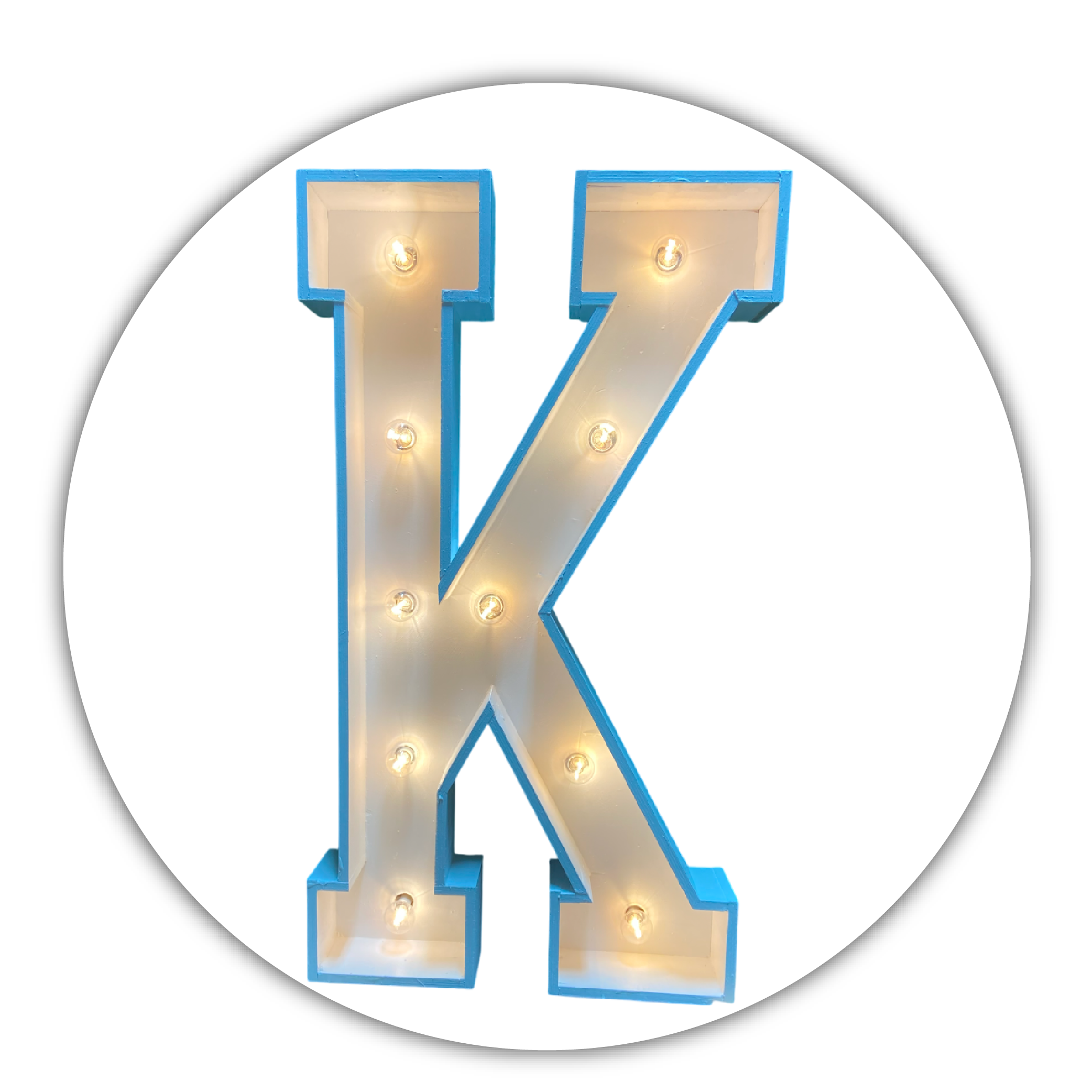 Lichtletter "K"